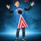 Cornhole Child Costume Tunic with Beanbags Interactive Game Outfit